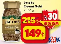 JACOBS CRONAT GOLD KAHVE 100 G